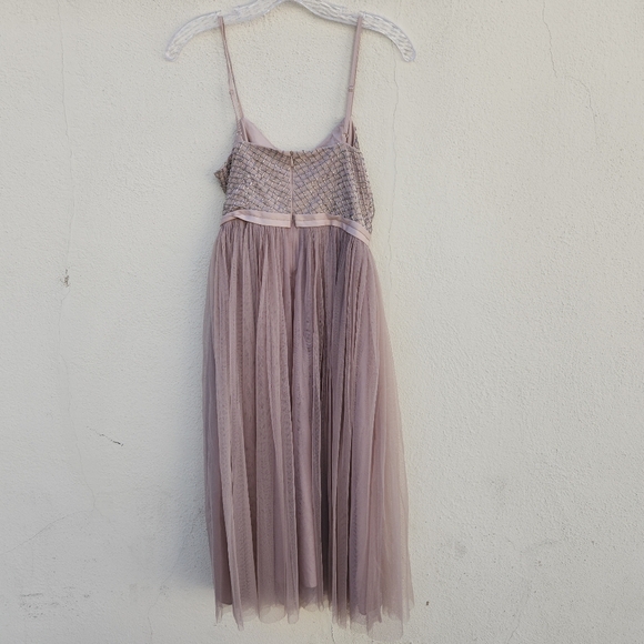 Needle & Thread Copellia Embellished Ballet Tulle Dress in Dust Lilac - Picture 5 of 10